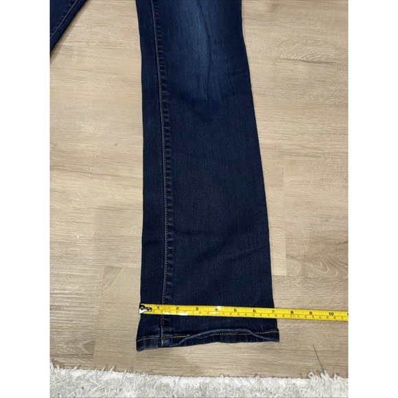 Jeans Iconic Levi's 505 Straight Leg Dark blue Sturdy Denim Nice Fit Popular - Picture 3 of 10